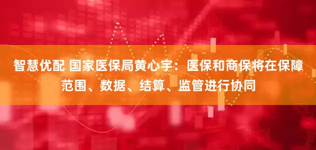 智慧优配 国家医保局黄心宇：医保和商保将在保障范围、数据、结算、监管进行协同
