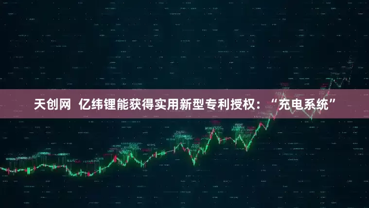 天创网  亿纬锂能获得实用新型专利授权：“充电系统”